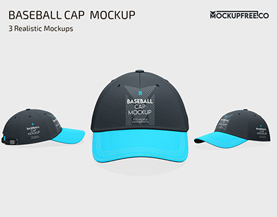 Free Baseball Cap Mockup