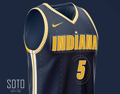 NBA City Edition - INDIANA PACERS - concept by SOTO UD