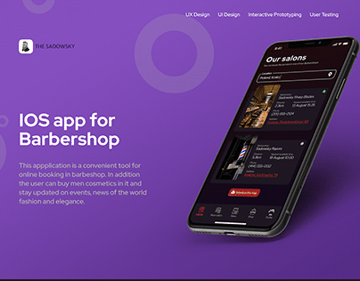 IOS App for Barbershops