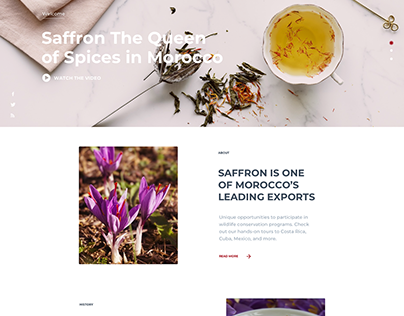 Saffron Website