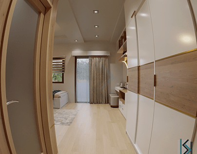 Metro Home Interior Design Project Bedroom 2F