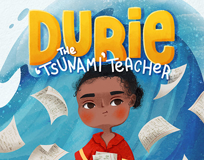 UNDP. The ’tsunami’ teacher. Book illustration.