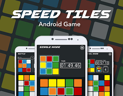UI Design | Android Game - Speed Tiles