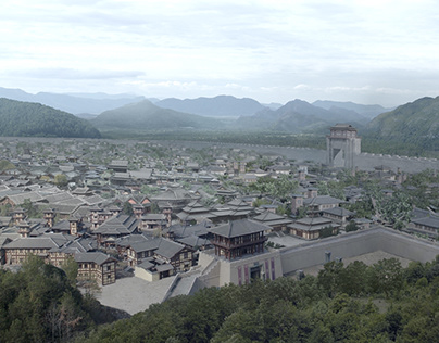 Matte Painting：TV Series “Sovereign, Please”...