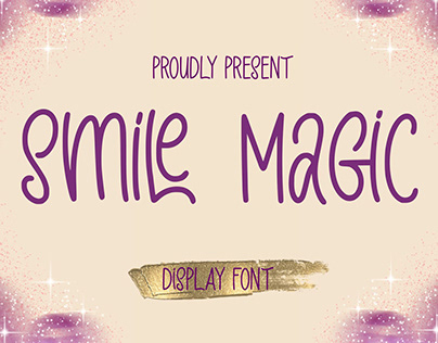 Smile Magic | Dsiplay Font
