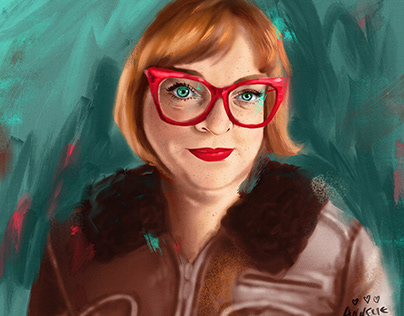 Digital Painting / Portrait of a Jen