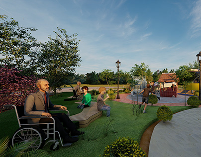 Inclusive Playground - Landscape design 2021