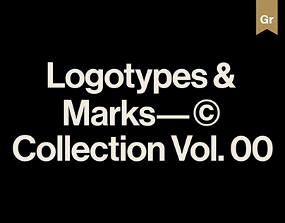 Project thumbnail - Logotypes & Marks — Collection Vol 00