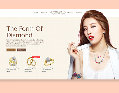 Jewellery Webiste Design