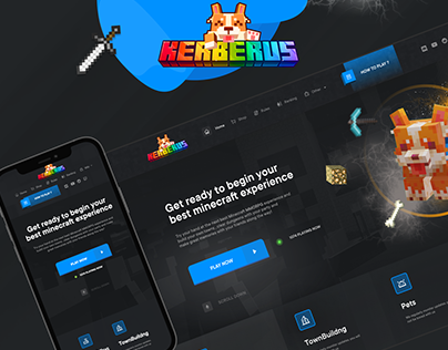 Web-Design for the project "Kerberus"