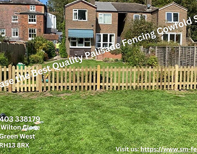 Best Quality Palisade Fencing Cowfold Sussex