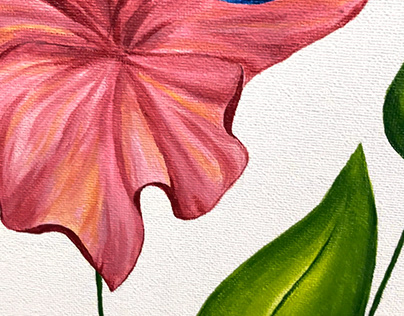 Project thumbnail - Mural Interior Mariposa en flor