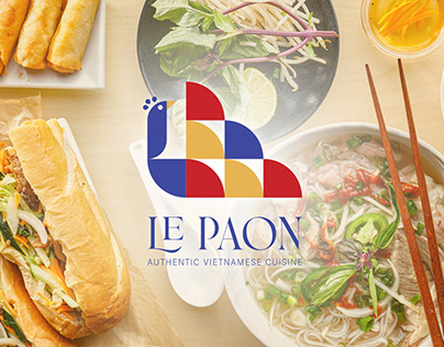 Project thumbnail - LE PAON Restaurant ─ Brand Guidelines