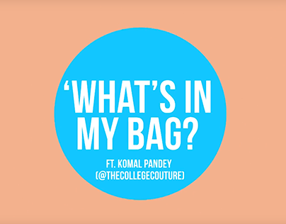 What's in my Bag // Ft Komal Pandey // Times Internet