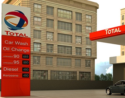 Total Gas Station