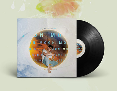 Moon- Vinyl Cover Art