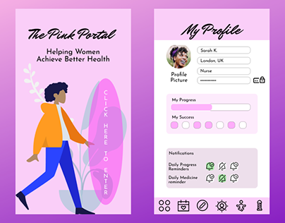 The Pink Portal Health App
