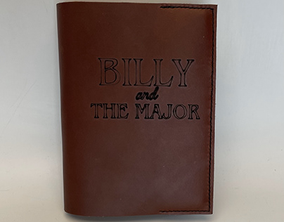 Leather Book cover for a 100 year old book
