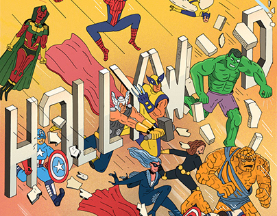 HOW THE MARVEL UNIVERSE SWALLOWED HOLLYWOOD