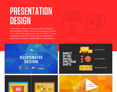 Presentation Design 2013-2015