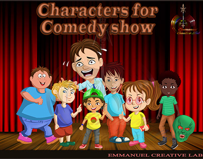 Vector Illustration for Comedy Show