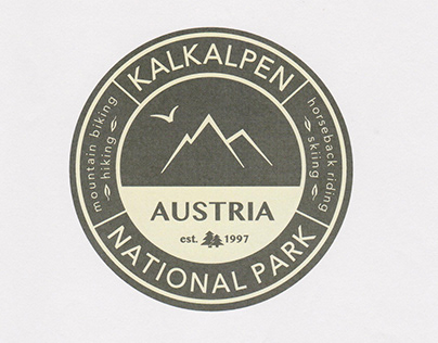 Kalkalpen National Park - Badge
