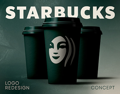Concept Logo Redesign Starbucks coffee