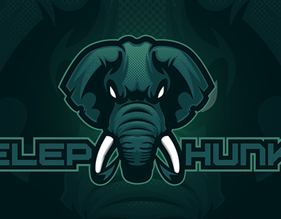 Elephant Mascot Logo for e-sports