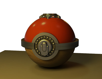 Ancient Pokeball model - Pokemon Legends Arceus