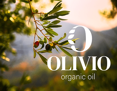 Логотип для оливкового масла .