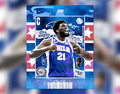 Joel Embiid Basketball Card | Philadelphia 76ers