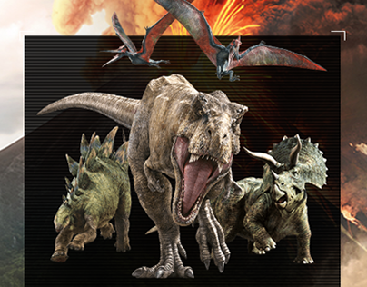 Jurassic World Promo Site Game UX