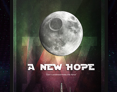Star Wars - Retro movie poster