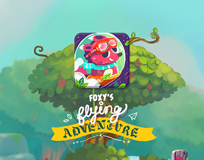 Foxy's Flying Adventure - a simple tap game