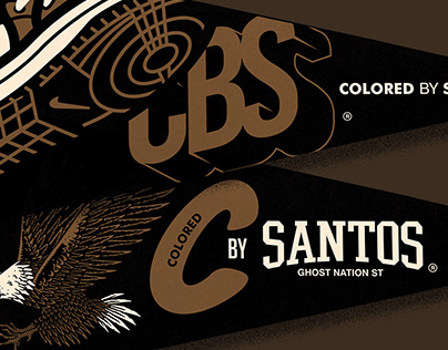 Colored by Santos Pennants by GNSt