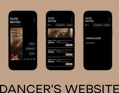 Dancer's official website