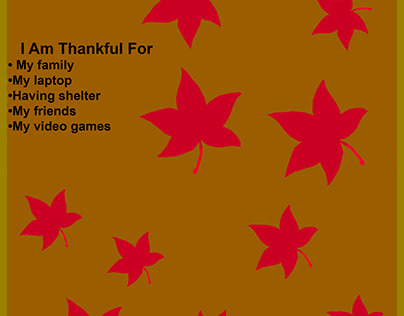 Thankgiving thing