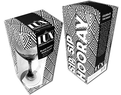 Lux Fashion Rentals Product Packaging