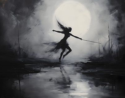 Witch Under Full Moon