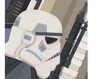 STAR WARS: Sandtrooper  Corporal Poster