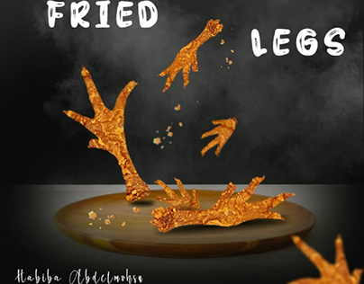fried legs social madia design