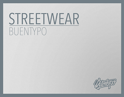 BuenTypo - Streetwear
