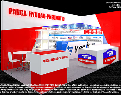 Panca Hydrau-Pneumatic 3x6 Exhibition Booth