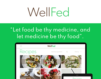 WellFed - recipe app