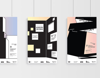 Posters and pamphlet for an exhibition