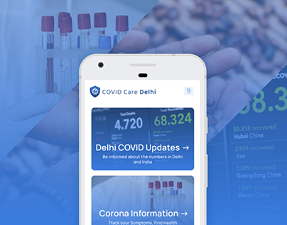 Delhi Covid Care • Web & Mobile App for Delhi Govt
