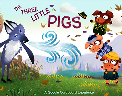 Google Cardboard (Three Little Pigs)