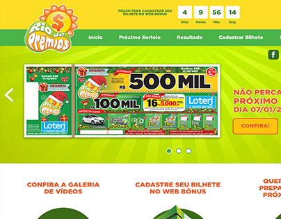 Redesign Website Rio de Prêmios