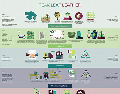 Teak Leaf Leather - A System Study