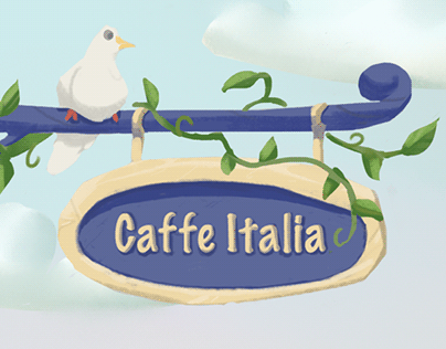 Stylization project Caffe Italy